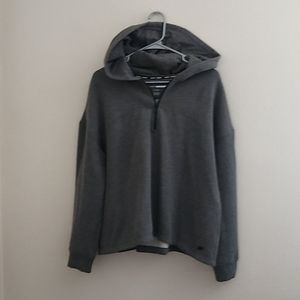 DKNY gray hoodie, half zip wore only a few times